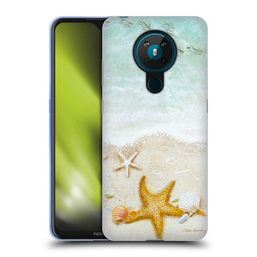Lisa Sparling Birds And Nature Sandy Shore Soft Gel Case for Nokia 5.3