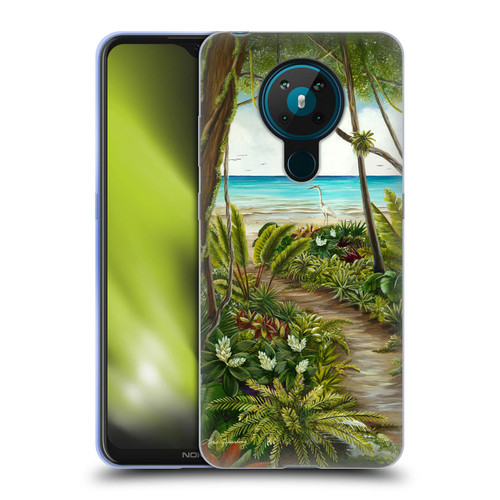 Lisa Sparling Birds And Nature Paradise Soft Gel Case for Nokia 5.3