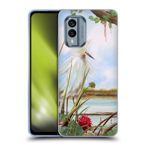Lisa Sparling Birds And Nature All Dressed Up Soft Gel Case for Nokia X30