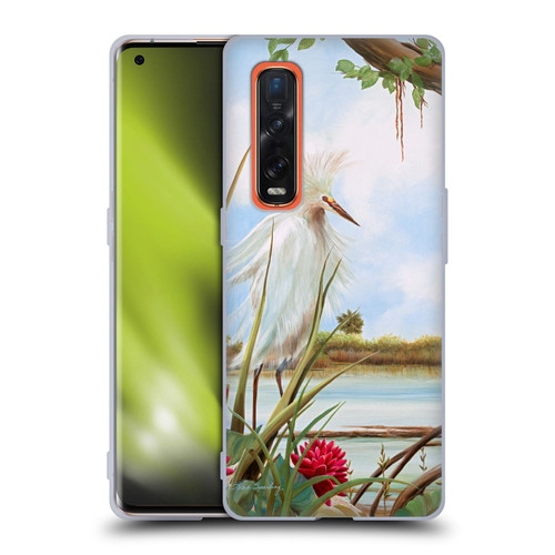 Lisa Sparling Birds And Nature All Dressed Up Soft Gel Case for OPPO Find X2 Pro 5G