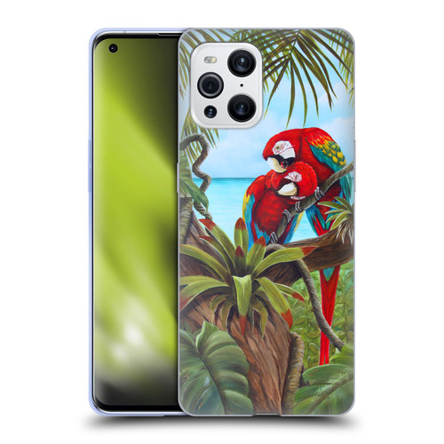 Lisa Sparling Birds And Nature Amore Soft Gel Case for OPPO Find X3 / Pro