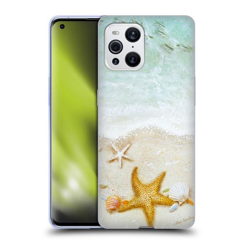 Lisa Sparling Birds And Nature Sandy Shore Soft Gel Case for OPPO Find X3 / Pro