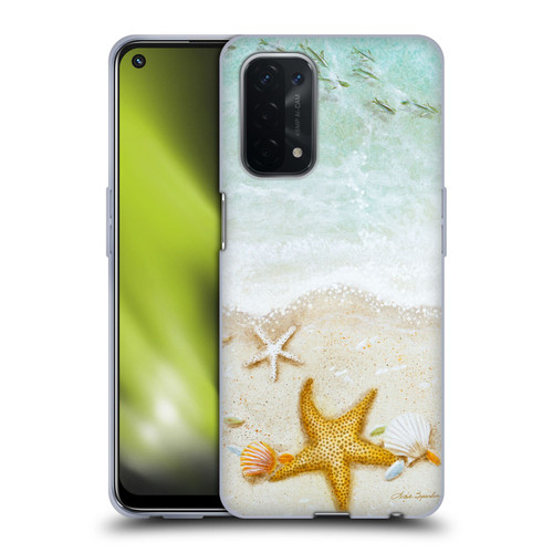 Lisa Sparling Birds And Nature Sandy Shore Soft Gel Case for OPPO A54 5G