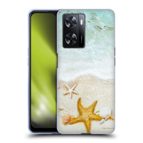 Lisa Sparling Birds And Nature Sandy Shore Soft Gel Case for OPPO A57s