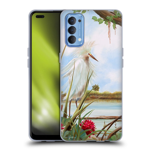 Lisa Sparling Birds And Nature All Dressed Up Soft Gel Case for OPPO Reno 4 5G