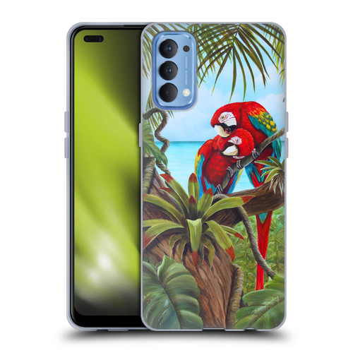 Lisa Sparling Birds And Nature Amore Soft Gel Case for OPPO Reno 4 5G