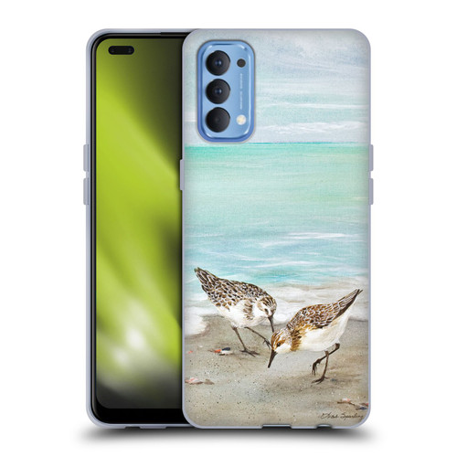 Lisa Sparling Birds And Nature Surfside Dining Soft Gel Case for OPPO Reno 4 5G