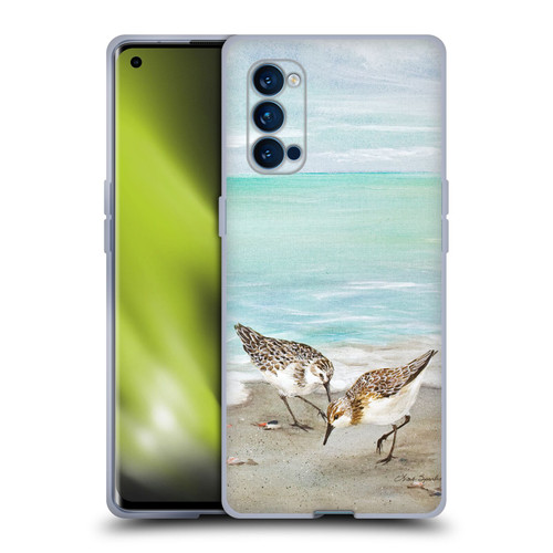 Lisa Sparling Birds And Nature Surfside Dining Soft Gel Case for OPPO Reno 4 Pro 5G