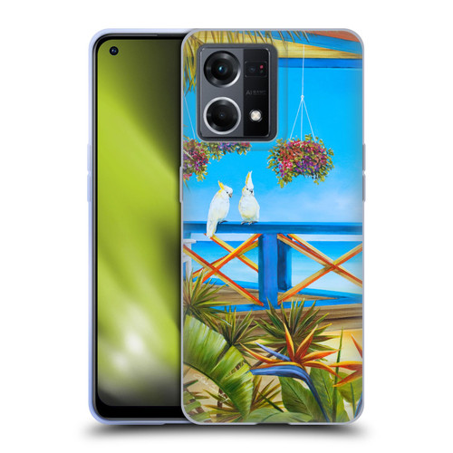 Lisa Sparling Birds And Nature Island Solitude Soft Gel Case for OPPO Reno8 4G