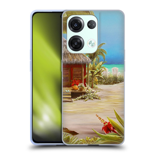 Lisa Sparling Birds And Nature Beach House Soft Gel Case for OPPO Reno8 Pro