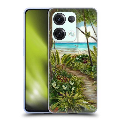 Lisa Sparling Birds And Nature Paradise Soft Gel Case for OPPO Reno8 Pro