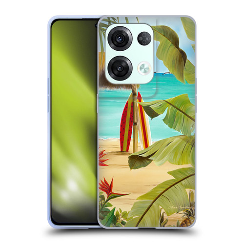 Lisa Sparling Birds And Nature Surf Shack Soft Gel Case for OPPO Reno8 Pro