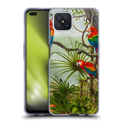 Lisa Sparling Birds And Nature Misty Morning Soft Gel Case for OPPO Reno4 Z 5G