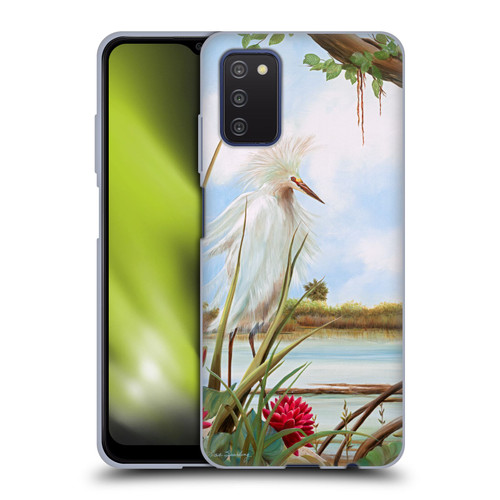 Lisa Sparling Birds And Nature All Dressed Up Soft Gel Case for Samsung Galaxy A03s (2021)