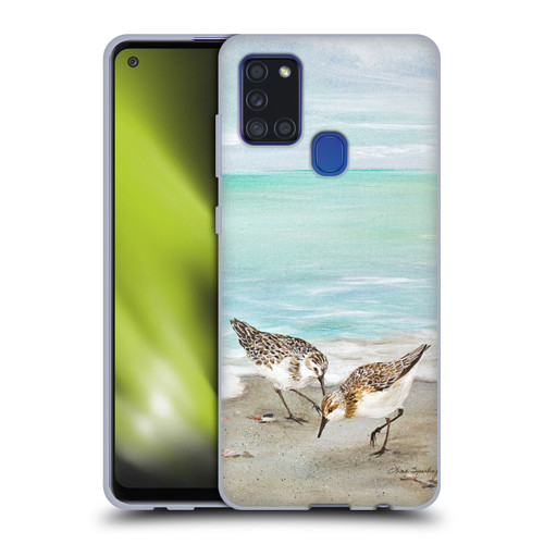 Lisa Sparling Birds And Nature Surfside Dining Soft Gel Case for Samsung Galaxy A21s (2020)