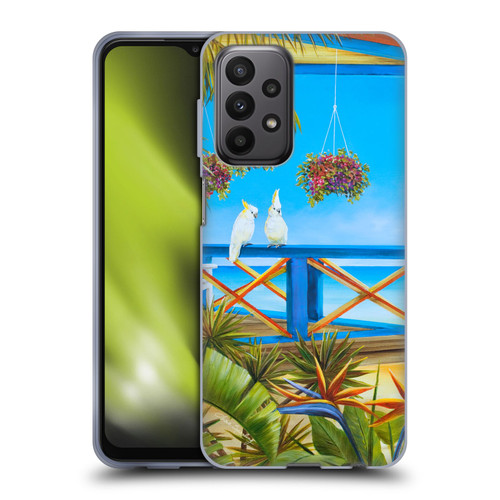 Lisa Sparling Birds And Nature Island Solitude Soft Gel Case for Samsung Galaxy A23 / 5G (2022)
