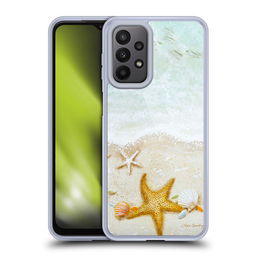 Lisa Sparling Birds And Nature Sandy Shore Soft Gel Case for Samsung Galaxy A23 / 5G (2022)