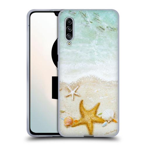 Lisa Sparling Birds And Nature Sandy Shore Soft Gel Case for Samsung Galaxy A90 5G (2019)