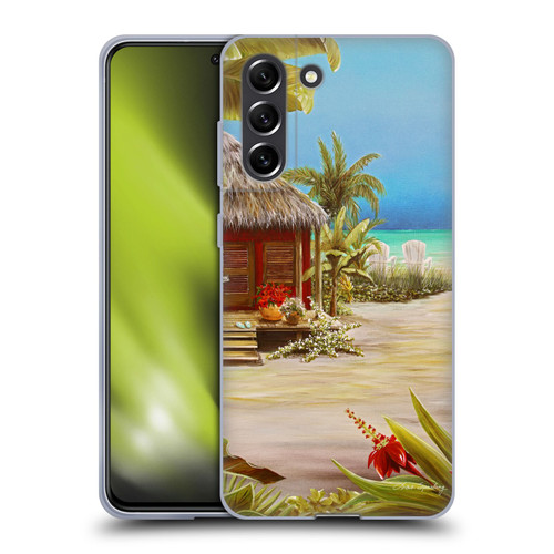 Lisa Sparling Birds And Nature Beach House Soft Gel Case for Samsung Galaxy S21 FE 5G