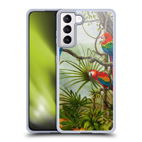 Lisa Sparling Birds And Nature Misty Morning Soft Gel Case for Samsung Galaxy S21+ 5G