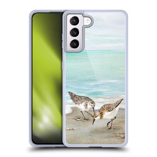 Lisa Sparling Birds And Nature Surfside Dining Soft Gel Case for Samsung Galaxy S21+ 5G