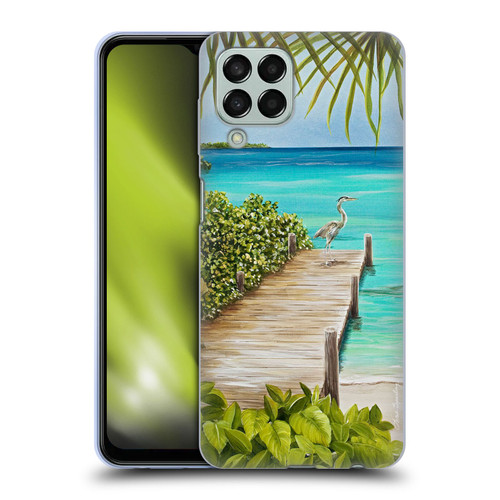 Lisa Sparling Birds And Nature Coastal Seclusion Soft Gel Case for Samsung Galaxy M33 (2022)