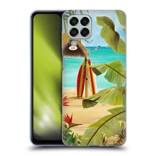 Lisa Sparling Birds And Nature Surf Shack Soft Gel Case for Samsung Galaxy M33 (2022)