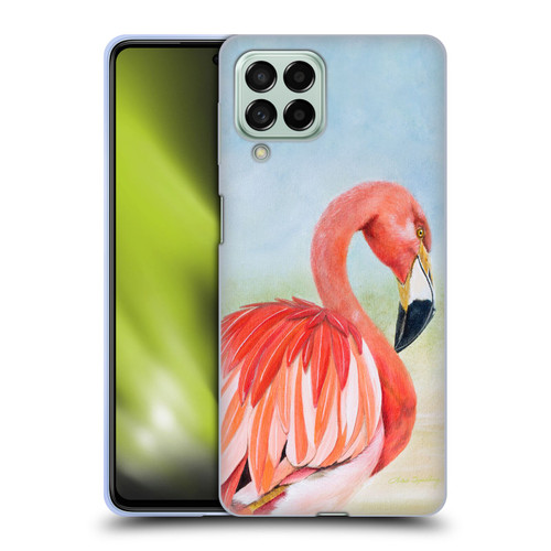 Lisa Sparling Birds And Nature Flamingo Soft Gel Case for Samsung Galaxy M53 (2022)