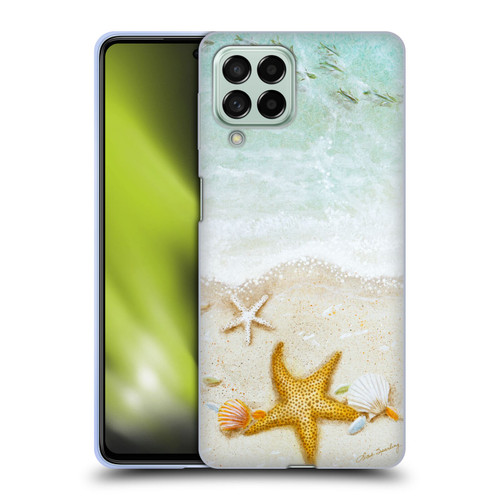 Lisa Sparling Birds And Nature Sandy Shore Soft Gel Case for Samsung Galaxy M53 (2022)