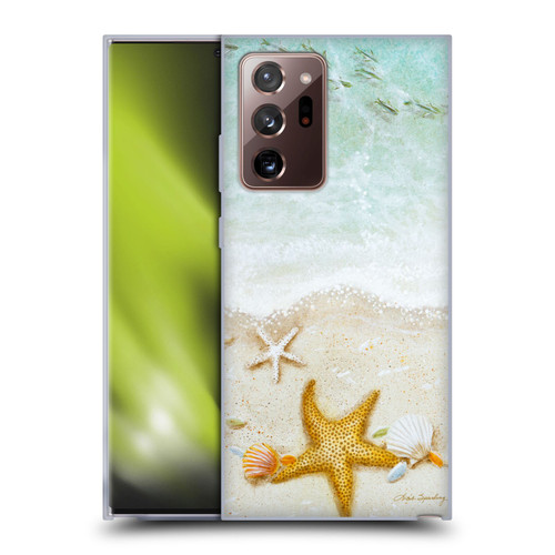 Lisa Sparling Birds And Nature Sandy Shore Soft Gel Case for Samsung Galaxy Note20 Ultra / 5G