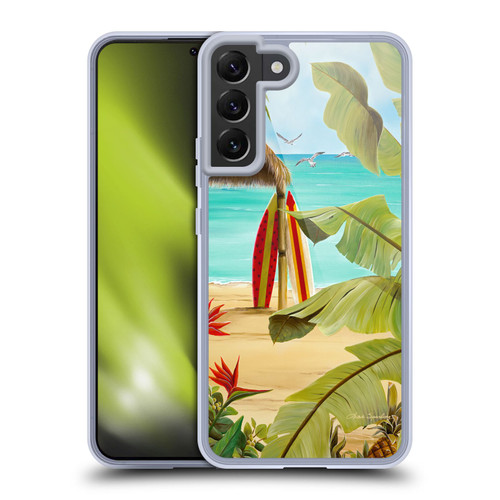 Lisa Sparling Birds And Nature Surf Shack Soft Gel Case for Samsung Galaxy S22+ 5G