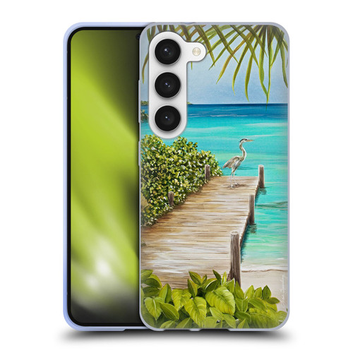 Lisa Sparling Birds And Nature Coastal Seclusion Soft Gel Case for Samsung Galaxy S23 5G