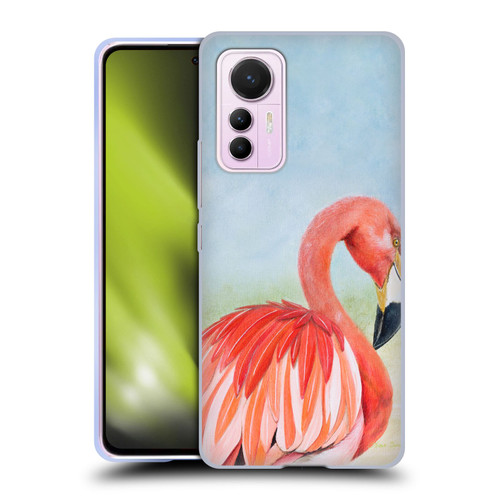 Lisa Sparling Birds And Nature Flamingo Soft Gel Case for Xiaomi 12 Lite