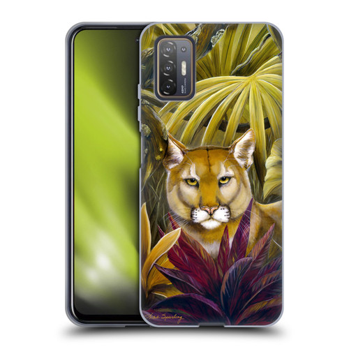 Lisa Sparling Creatures Florida Forest Panther Soft Gel Case for HTC Desire 21 Pro 5G