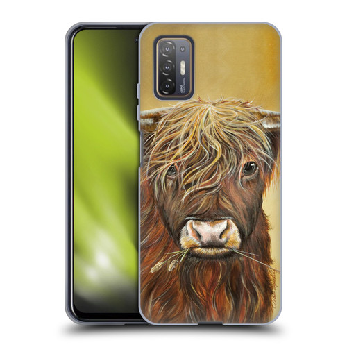 Lisa Sparling Creatures Highland Cow Fireball Soft Gel Case for HTC Desire 21 Pro 5G