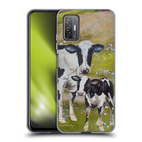 Lisa Sparling Creatures Two Cows Soft Gel Case for HTC Desire 21 Pro 5G