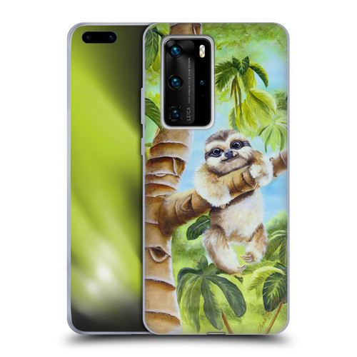 Lisa Sparling Creatures Cutest Sloth Soft Gel Case for Huawei P40 Pro / P40 Pro Plus 5G