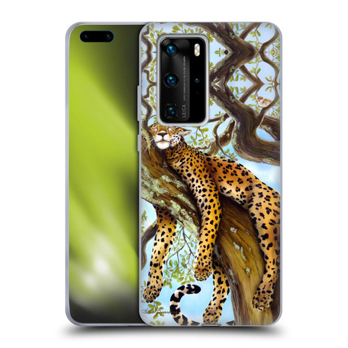 Lisa Sparling Creatures Leopard Soft Gel Case for Huawei P40 Pro / P40 Pro Plus 5G