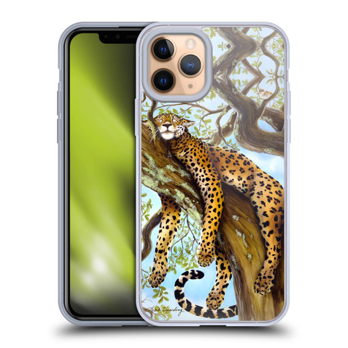 Lisa Sparling Creatures Leopard Soft Gel Case for Apple iPhone 11 Pro