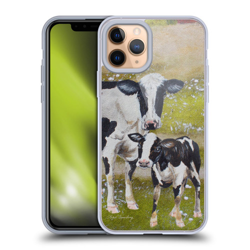 Lisa Sparling Creatures Two Cows Soft Gel Case for Apple iPhone 11 Pro