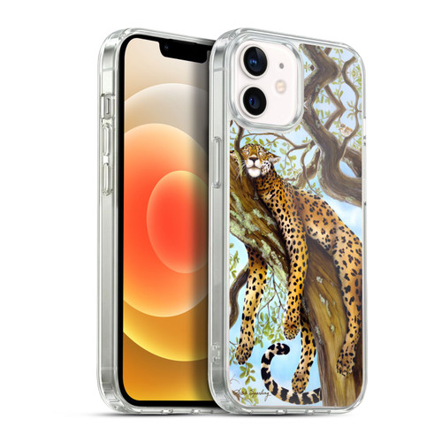 Lisa Sparling Creatures Leopard Soft Gel Case for Apple iPhone 12 / iPhone 12 Pro & MagSafe