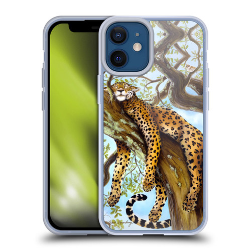 Lisa Sparling Creatures Leopard Soft Gel Case for Apple iPhone 12 Mini