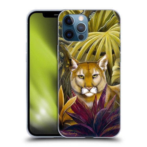 Lisa Sparling Creatures Florida Forest Panther Soft Gel Case for Apple iPhone 12 Pro Max