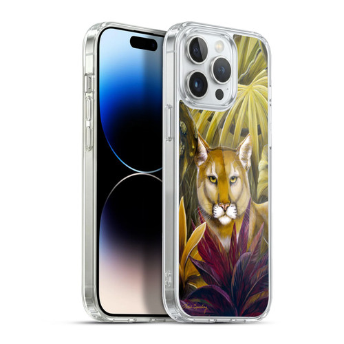 Lisa Sparling Creatures Florida Forest Panther Soft Gel Case for Apple iPhone 13 Pro Max & MagSafe