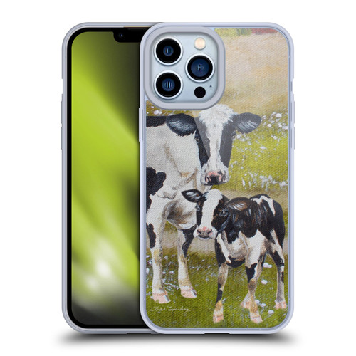 Lisa Sparling Creatures Two Cows Soft Gel Case for Apple iPhone 13 Pro Max