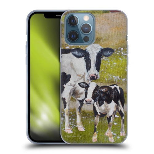 Lisa Sparling Creatures Two Cows Soft Gel Case for Apple iPhone 13 Pro Max