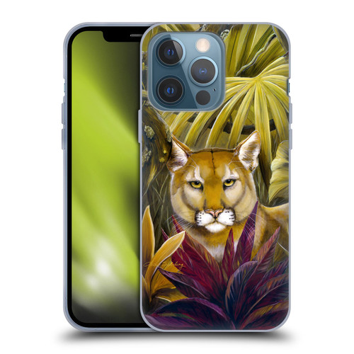 Lisa Sparling Creatures Florida Forest Panther Soft Gel Case for Apple iPhone 13 Pro