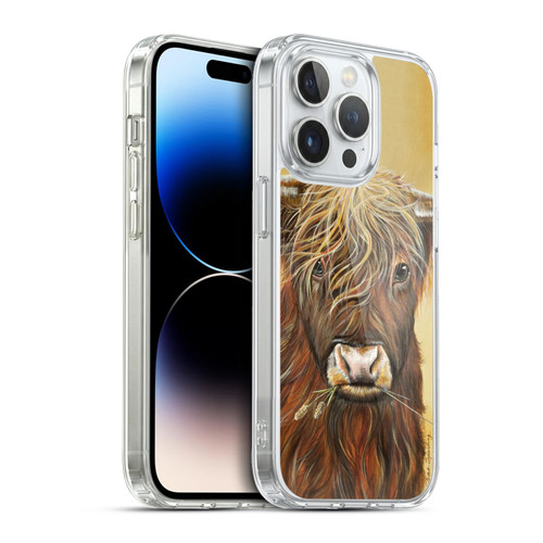 Lisa Sparling Creatures Highland Cow Fireball Soft Gel Case for Apple iPhone 13 Pro & MagSafe