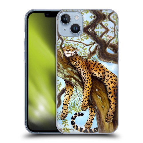 Lisa Sparling Creatures Leopard Soft Gel Case for Apple iPhone 14 Plus