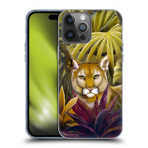 Lisa Sparling Creatures Florida Forest Panther Soft Gel Case for Apple iPhone 14 Pro Max